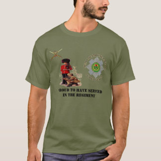 T-shirt Fier d'avoir servi dans les gardes d'Ecossais de