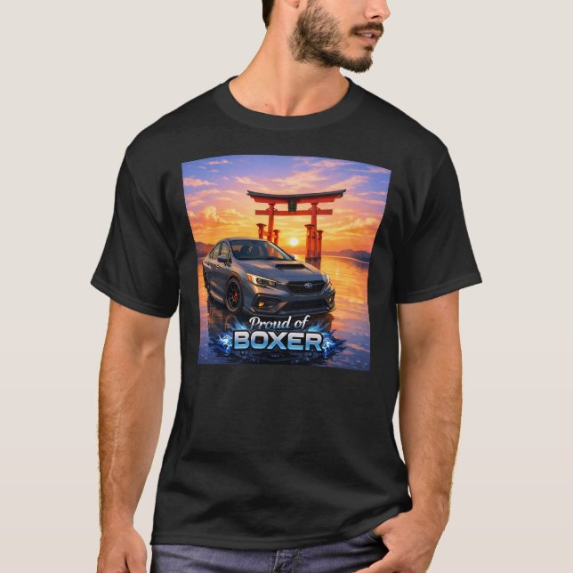 T-shirt Fier de BOXER (Devant)