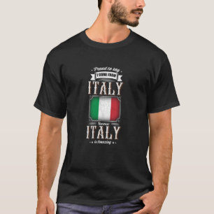 T-shirt Fier de dire que je viens d'ITALIE