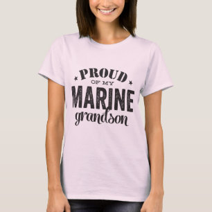 T-shirt Fier de mon petit-fils MARIN