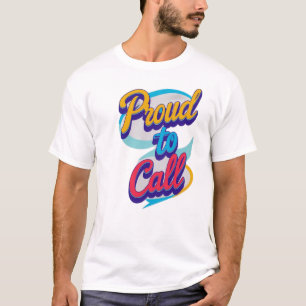 T-shirt « Fier de porter »