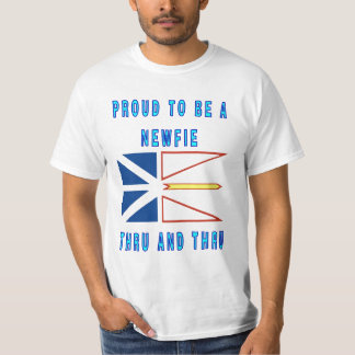T-SHIRT FIER D'ÊTRE A NEWFIE DE PART EN PART