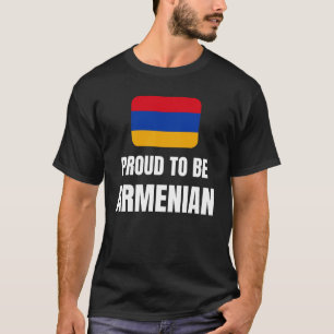 T-shirt Fier d'être arménien