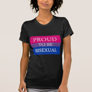 T-shirt Fier d'être bisexuel