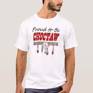 T-shirt Fier d'être chemise sans manche de Choctaw