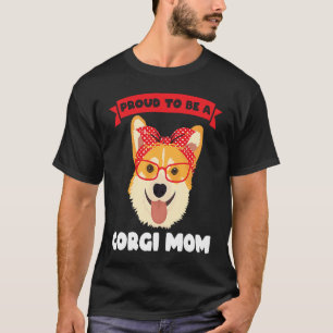 T-shirt Fier d'être Corgi Maman Corgi Maman