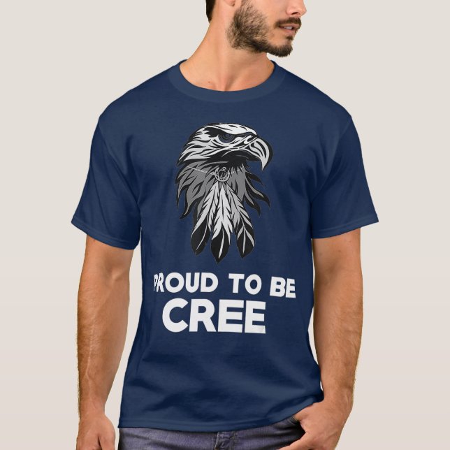 T-shirt Fier D'Être Cris Native American Pride (Devant)