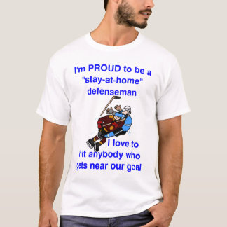 T-shirt Fier d'être d-man de séjour à la maison