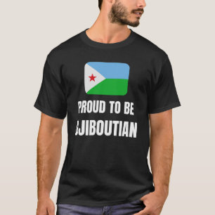 T-shirt Fier d'être Djibouti