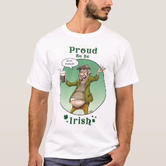 T-shirt Fier d'être irlandais