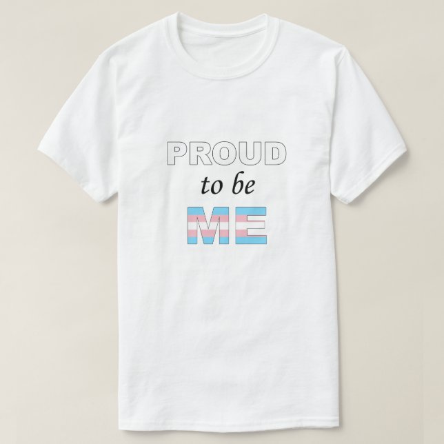 T-shirt Fier d'être je transport (Design devant)