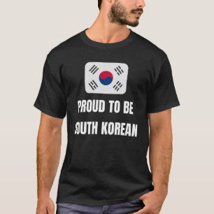 T-shirt Fier d'être Sud-coréen