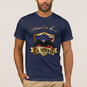 T-shirt Fier d'être un vétéran des États-Unis