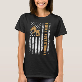 T-shirt Fier équin nutritionniste Miracle Job Titre Amériq