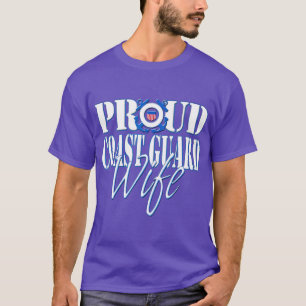 T-shirt Fier Femme de la Garde côtière américaine Femme