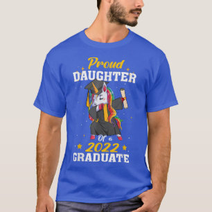 T-shirt Fier Fille Diplômée Unicorne Classe O