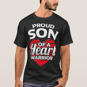 T-shirt Fier Fils du coeur guerrier Chirurgie cardiaque By