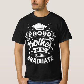 T-shirt Fier Frère du Diplômé -Célébration