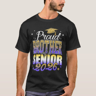 T-shirt Fier frère d'un aîné 2026 Cl de la promotion 2026