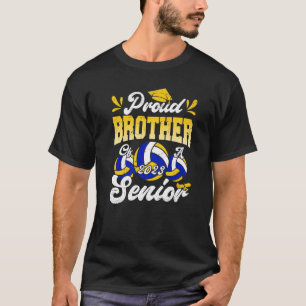 T-shirt Fier frère d'un sénior de volley-ball 2023 202