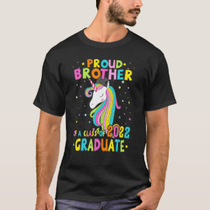 T-shirt Fier Frère D'Une Classe De 2022 Graduate Magical