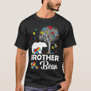 T-shirt Fier Frère Ours Autisme Famille Avouant Autisme A
