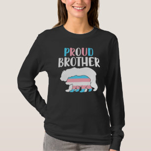 T-shirt Fier Frère Ours Transgenre Jour De Visibilité L