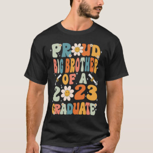 T-shirt Fier Grand Frère D'Une Classe D'Arg 2023 Diplômée