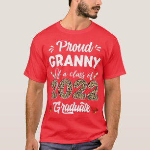 T-shirt Fier Grand-Mère D'Une Classe De Diplômés De 2022