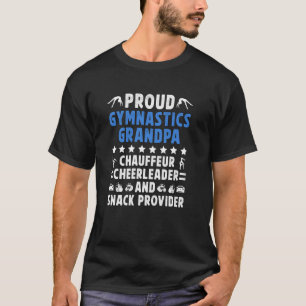 T-shirt Fier Grand-Père de Gymnastique d'un Grand-Père de 