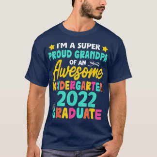 T-shirt Fier grand-père promotion 2022 remise de diplôme d