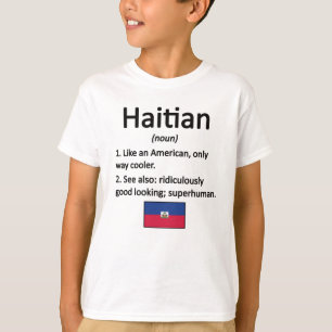 T-shirt Fier Haïti Racines Haïti Drapeau Héritage Haït