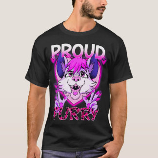 T-shirt Fier I Furries Cosplay Fandom 7