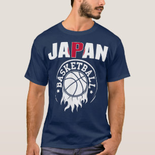 T-shirt Fier Japon de basket-ball Fans Jersey - Drapeau ja