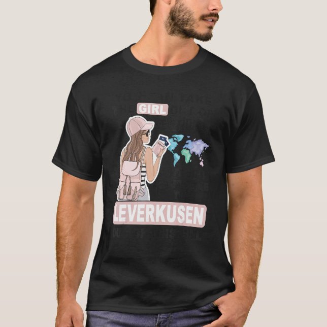 T-shirt Fier Leverkusen Girl - Fille Cool de Leverkusen (Devant)