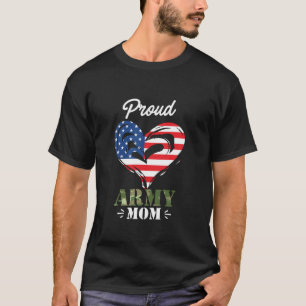 T-shirt Fier Maman Armée Soldats Militaire fan Amérique US