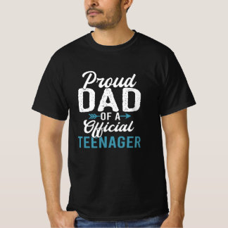 T-shirt  Fier Maman d'un adolescent officiel - 13e anniver