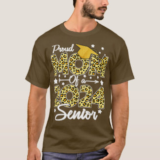 T-shirt Fier Maman D'Un Diplômé De 2024 Pour Diplôme D'Étu