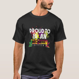 T-shirt Fier mécanicien citoyen Profession carrière travai