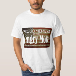 T-shirt Fier membre de la foule en colère