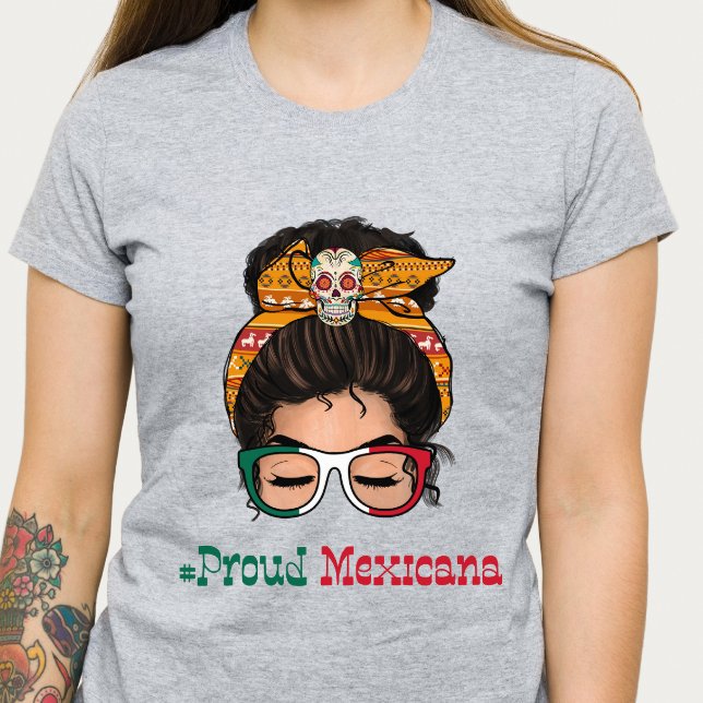 T-shirt Fier Mexicana femme (Créateur téléchargé)