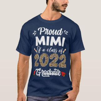 T-shirt Fier Mimi D'Une Classe De Diplômés De 2022