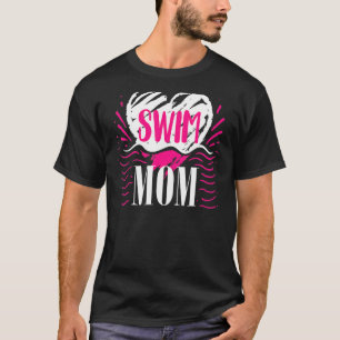 T-shirt Fier nageurs Mère Cool nager Mère