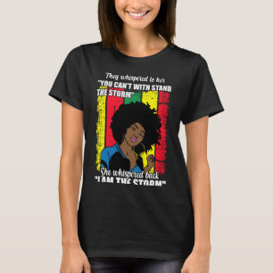 T-shirt Fier Noir Africain-Américain Femmes Noires Pr