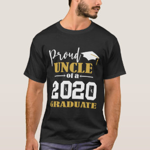 T-shirt Fier oncle d'un Blanc 2020