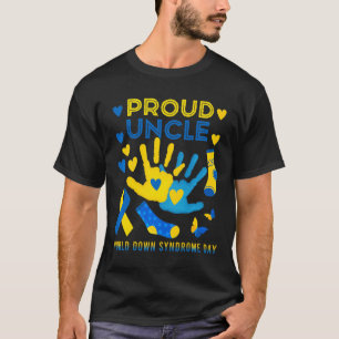 T-shirt Fier Oncle T21 Journée mondiale de sensibilisation