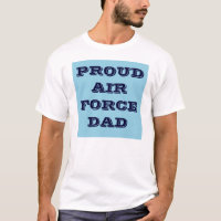 T-Shirt Fier Papa de la Force aérienne