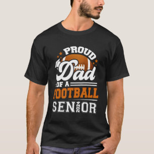 T-shirt Fier Papa D'Un Diplômé De Football 2024