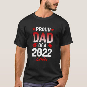 T-shirt Fier Papa D'Un Diplôme Supérieur 2022 Papa Daddy F