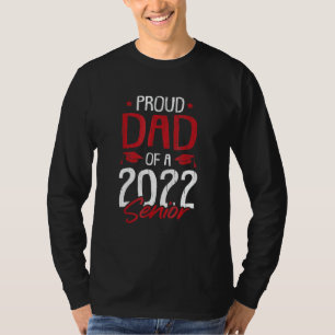 T-shirt Fier Papa D'Un Diplôme Supérieur 2022 Papa Daddy F